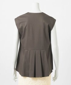 23区 【GOLD LABEL】ファインスムースジャージー カシュクールデザイン カットソー