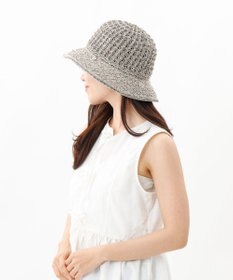 AURORA 【 LANVIN en Bleu （ランバン オン ブルー）】天然風サーモクロッシェハット