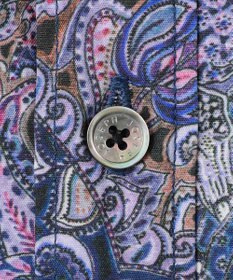 JOSEPH HOMME 【新柄】エスニカルプリント　半袖レギュラーカラーシャツ