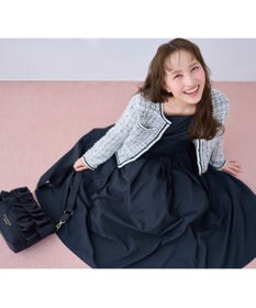 TOCCA 【美人百花掲載】【新色登場】FRILL POCHETTE ポシェット