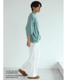 CRAFT STANDARD BOUTIQUE 【ユニセックス】PEANUTS/スヌーピー 切り替えTシャツ