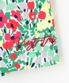 23区GOLF 【WOMEN】フラワーショートパンツ