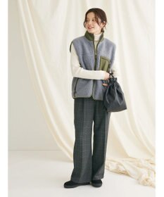 CRAFT STANDARD BOUTIQUE センタープレスチェックパンツ