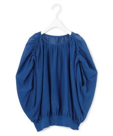 ICB L 【洗える】アセテートペーパーハイゲージ プルオーバーニット