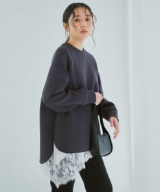 UNFILO 【WEB限定カラー】BEAUTY FORM JERSEY バックZIP プルオーバー