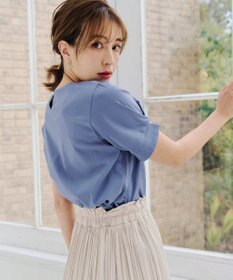 Tiaclasse 【UVケア・接触冷感】“あまラク” ハートネックカットソートップス