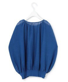 ICB L 【洗える】アセテートペーパーハイゲージ プルオーバーニット