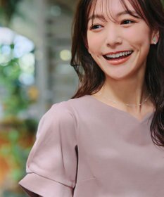 Tiaclasse 【UVケア・接触冷感】“あまラク” ハートネックカットソートップス