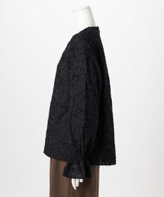 23区 【GOLD LABEL】ファンシーレース キャンディースリーブ ブラウス