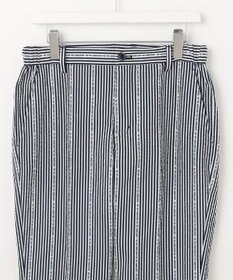 23区GOLF 【MEN】【撥水】ロゴストライプパンツ