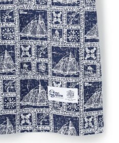 J.PRESS MEN Reyn spooner×J.PRESS 総柄クルーネック ポケットTシャツ