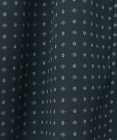 J.PRESS LADIES 【洗える】シュリンクデシン ジオメトリックプリント ワンピース