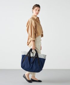 LA BAGAGERIE 【MONICA】ダブルハンドル　パッカブルビッグバッグ