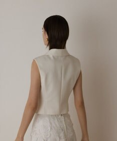 GRACE CONTINENTAL トリアセジャージジレ