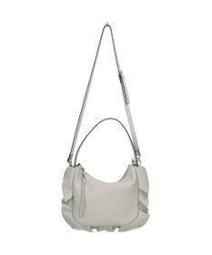 INTER-CHAUSSURES 【RIPANI】サイドフリルホーボーバッグ・ミディ