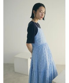 Green Parks armonia.フェザージャガードキャミワンピース