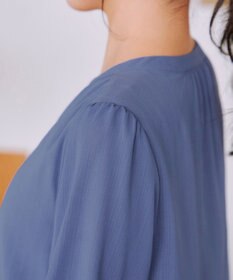 Tiaclasse つまみタック袖ワンピース