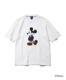 J.PRESS MEN 【DISNEY COLLECTION】【UNISEX】フロントイラストTシャツ / ミッキーマウス