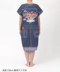 tsumori chisato SLEEP ツモリチサト トップス ルームウエア 3分袖 半袖 綿100%(本体) 楊柳素材 チュニック レディース UNT148 /ワコール