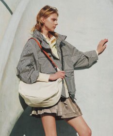 LeSportsac LG HAMMOCK ADJ BAG/メレンゲ/マンダリンウェビング