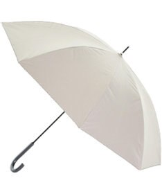 MOONBAT 晴雨兼用日傘 長傘 無地×シングルピコ刺繍／遮光 遮熱 UV