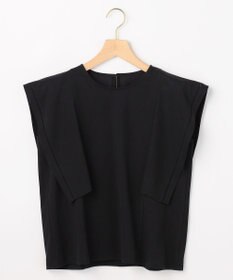 組曲 【先行予約】プレーティング天竺 フレアスリーブカットソー