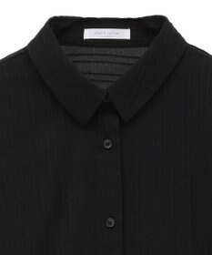 Green Parks サイドドロストショート丈シャツ（無地）