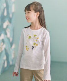 組曲 KIDS 【110-140㎝】オシバナクローバー Tシャツ