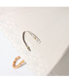 UNBILLION cache nez / グレースフラワー刺繍ショートパラソル