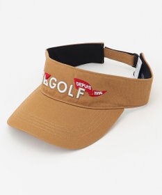 23区GOLF 【UNISEX】23区GOLF ロゴ バイザー サイズ調整可能 春夏のラウンドに◎