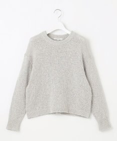 23区 【SLOW/一部店舗限定】リボンヤーン クルーネック ニット