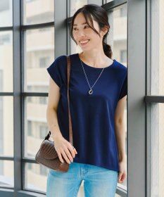 Tiaclasse メタルリボンロールネックレス