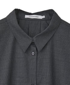 AMERICAN HOLIC イージーケアコクーンバックタックシャツ