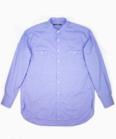 KASHIYAMA GIZA 100/2 バンドカラーシャツ