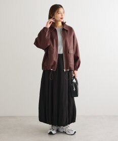 Green Parks ・ＥＬＥＮＣＡＲＥ　ＤＵＥ　フェイクレザーブルゾン