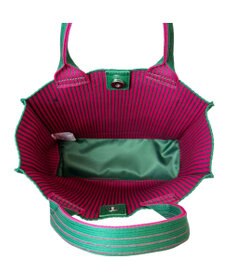 ROOTOTE 1062【ラメ糸ミックス－正方形型】LT.スクエア.グリンプス.ニット-A