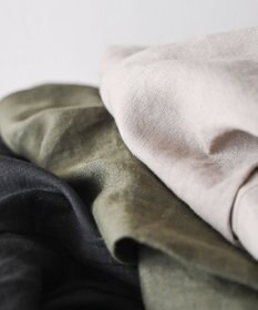 muuc 〈高品質ベルギーリネン100%〉〈オンオフ着られる〉リネンイージーパンツ