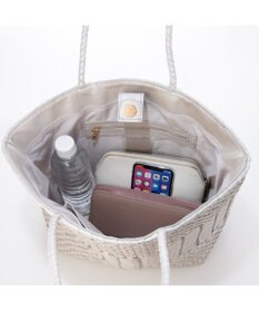 UNBILLION ペルケ perche / 牛革メッシュ編みトートL