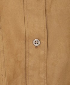 AMERICAN HOLIC Wポケットスエードライクシャツ