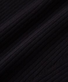 earth music&ecology ランダムリブノースリーブニット