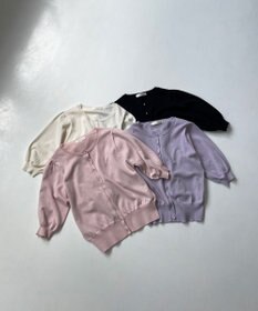 Feroux 【接触冷感・UVカット】ハーフスリーブ カーディガン