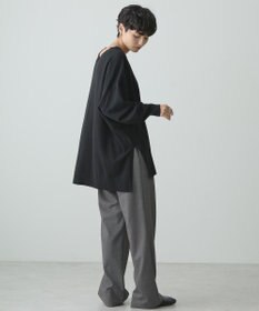 AMERICAN HOLIC バイパチＶネックロングニットプルオーバー