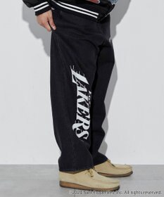 WEGO 【ユニセックス着用ITEM】別注NBAデニムパンツ