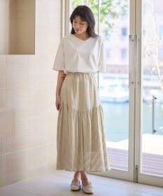 ANY ドライポンチVネックプルオーバー