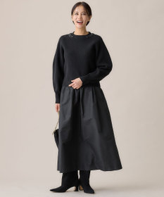 自由区 【カタログ掲載・洗える】ビジュー ニット