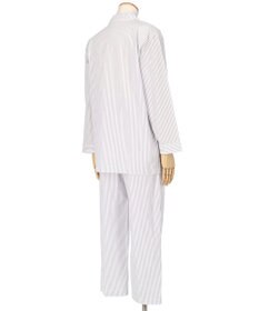 ワコール／睡眠科学 メンズ パジャマ 長袖 長ズボン 綿100%(本体) サッカー素材 YGX345 睡眠科学／ワコール