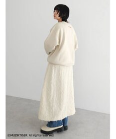 Green Parks ムジークタイガー／裏起毛プリントプルオーバー