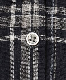 J.PRESS LADIES シアーストライプチェック カットソー