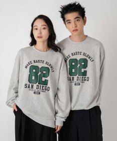 WEGO 【ユニセックス着用ITEM/SMLサイズ展開】アソートグラフィックプルオーバー