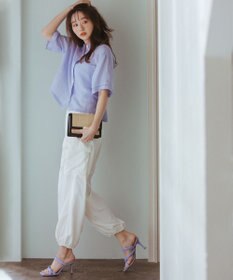 23区 【CLASSY.6月号掲載/Oggi4月号掲載】雑材ミニ ショルダー